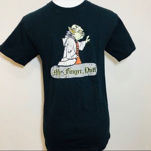 Star Wars Yoda T Shirt “My Finger, Pull”